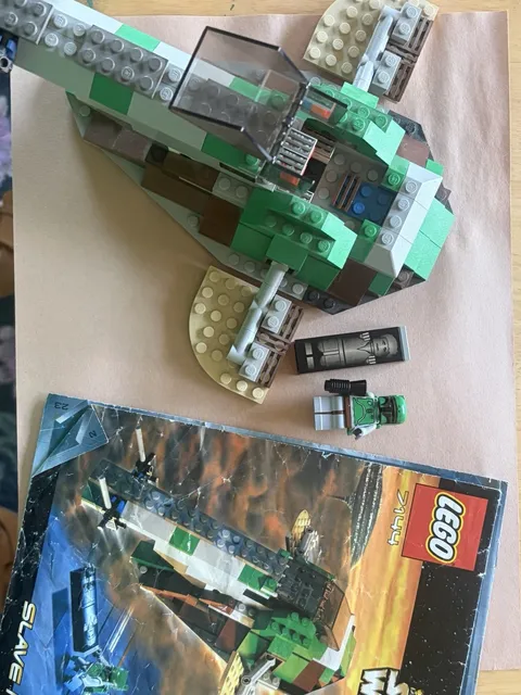 Lego Star Wars 7144 complete Slave I Boba Fett Cloud City 2000 vintage Lego