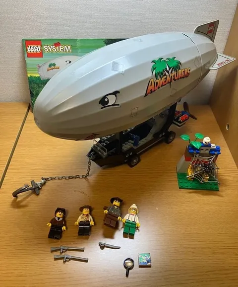 LEGO 5956 Expedition Balloon Adventurers Jungle 1999 without Box