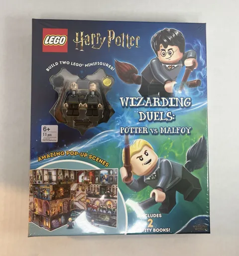 LEGO Harry Potter Wizarding Duels Mini Figures w/Pop-Up Scenes/Book Building Toy