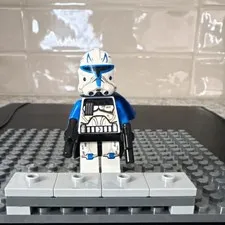 LEGO Captain Rex Minifigure - 75012 Star Wars - BARC Speeder (Phase 2)