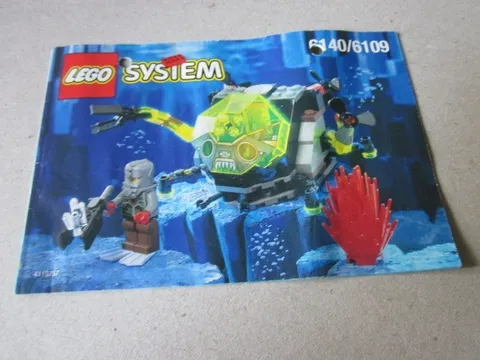 Lego Building Instructions Instruction System 6140/6109