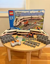 LEGO CITY 60051 High-speed Passenger Train 100% Complete 610 pcs/Manual/Box 2014