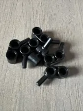 LEGO 85940 Black Technic, Liftarm, Modified Bar Angled 1 x 2 - 6 Pieces