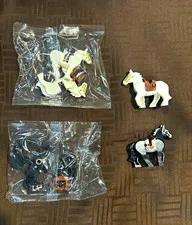 LOT Bulk 14 pc Minifigures WW2 Military Horse With Saddle Lego Build compatible