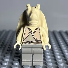 LEGO Star Wars Episode 1 - Jar Jar Binks Minifigure SW0017 (Genuine) - 3J