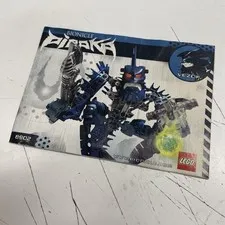 ORIGINAL RETRO LEGO USED Toy Instruction Book Manual Set - BIONICLE Piraka 8902