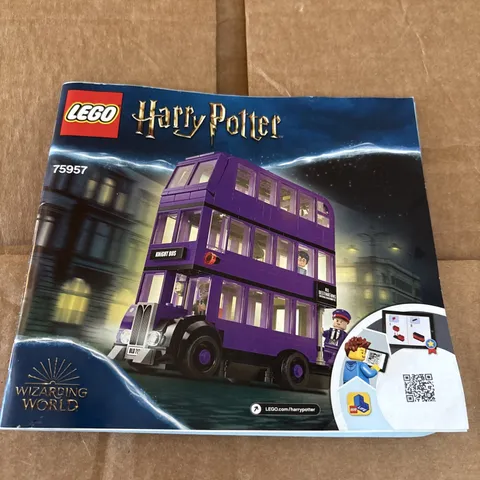 LEGO 75957 Harry Potter The Knight Bus Instruction Manual Only