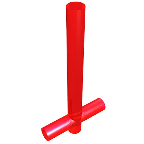 LEGO® Part 21699 - Bar   4L / 2L Crossed (Lightsaber Blade)