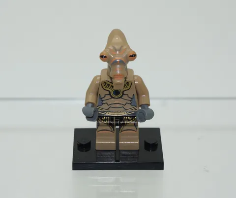 LEGO Star Wars Geonosian Warrior Minifigure sw0381 No Wings Set 9491 w/ Stand