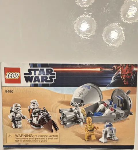 LEGO Star Wars Droid Escape 9490 Illustrated Manual Booklet Multilingual 2012