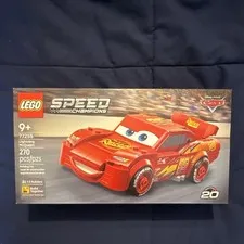 LEGO Speed Champions 77255 Lightning McQueen Cars Set 270pcs 2 Builders