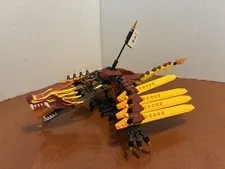 Lego 2507 Ninjago Fire Temple Fire Dragon ONLY From Set 2507 ~~~~~PLEASE READ!!!