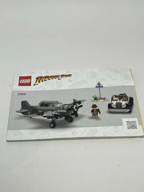 LEGO® Indiana Jones 77012 Illustrated Instruction Manual Booklet only