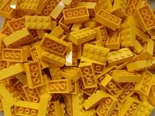 LEGO® BULK 2X4 BRICKS PICK-A-BRICK BRIGHT YELLOW 3001 CLASSIC CREATIVE BLOCKS