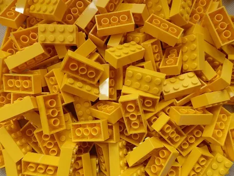 LEGO® BULK 2X4 BRICKS PICK-A-BRICK BRIGHT YELLOW 3001 CLASSIC CREATIVE BLOCKS