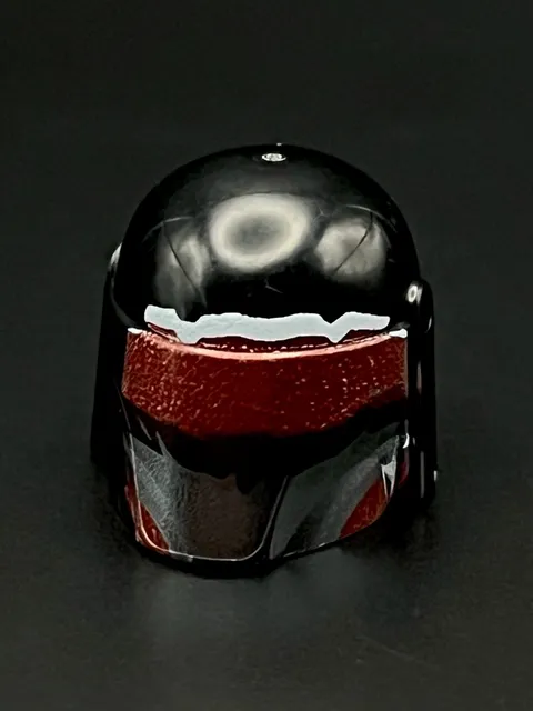 Lego Star Wars Mandalorian Super Commando Misprint Minifigure Helmet Error