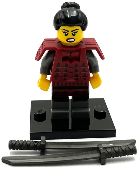 Lego New Samurai Series 13 Complete Set with Stand and Accessories as Shown