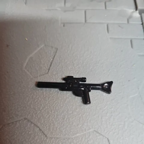 LEGO Minifigure Blaster Long Rifle Star Wars Rebel Trooper Gun Space Weapon