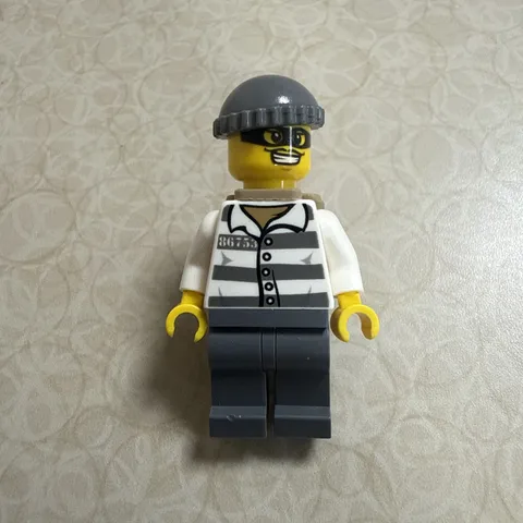 LEGO City Jail Prisoner 50380 Prison Stripes | Minifig cty0392