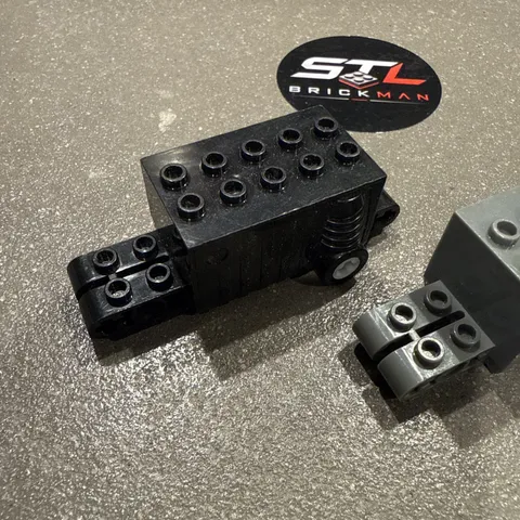 Lego Pullback Motor 9 x 4 x 2 2/3 Stud Car Vehicle Town City Pieces Parts 2pcs 