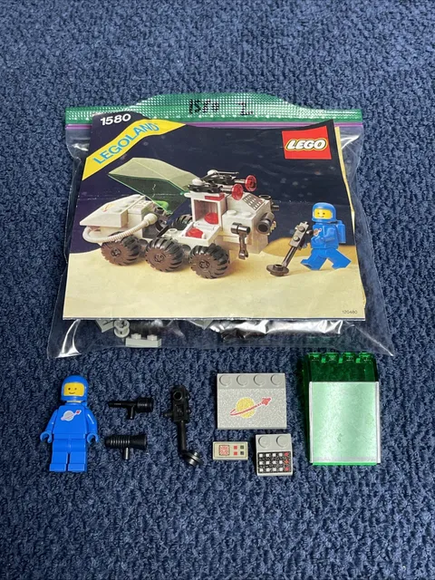 LEGO Classic Space 1580 Lunar Scout 100% Complete W/Instructions 
