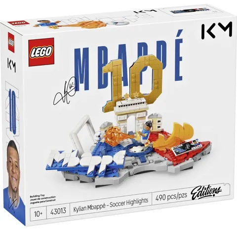 43013 KYLIAN MBAPPE SOCCER HIGHLIGHTS lego set legos futball France NEW