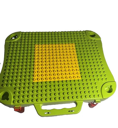 LEGO Duplo Portable Lap Table with Storage Bin and  Duplo Blocks