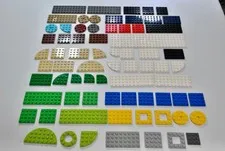 72 Lego Plates 3 and 4 studs wide