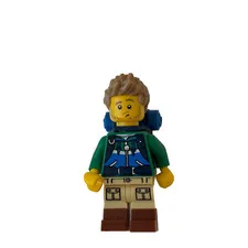 Lego Hiker Minifigure Green Male Collectible Series 16