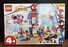 LEGO 10784 Marvel Spider-Man Webquarters Hangout 155 Pcs Building Set Sealed NIB