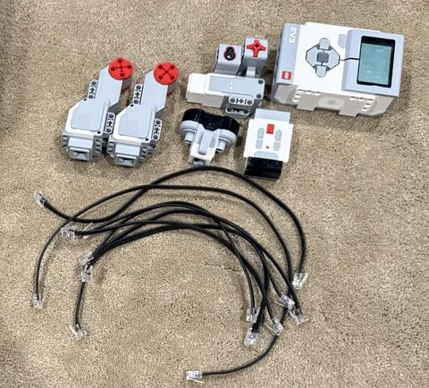Lego Mind storms Ev3 All Electronics And Wires(NO LEGO Technic Parts)