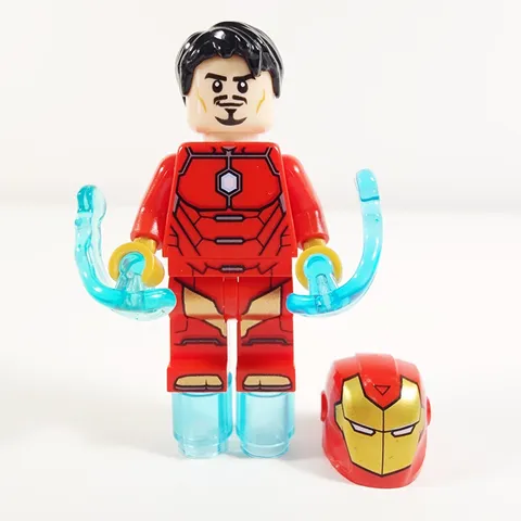 Lego Invincible Iron Man Minifigure Marvel Super Heroes 76077 sh0368