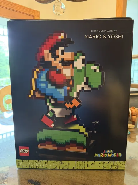 LEGO 71438 Super Mario: Super Mario World: Mario & Yoshi Complete w/ Box