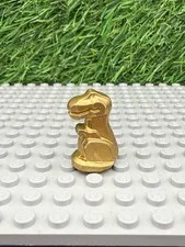 Lego New Metallic Gold Dinosaur Baby Sitting Part