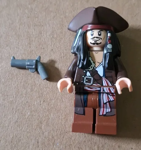 Lego Captain Jack Sparrow Minifigure 4195 Queen Anne 4193 4194