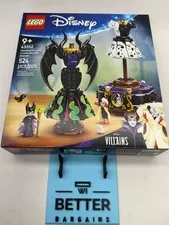 LEGO Disney Villains Maleficent & Cruella Dresses 43262 Sealed Set Brand New