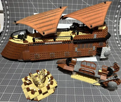 LEGO Star Wars - Jabba's Sail Barge (set 6210) - 100% Complete W/ Instructions