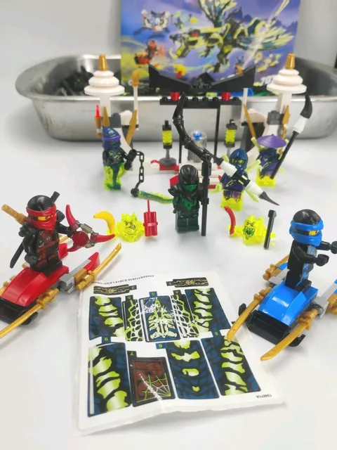 LEGO Ninjago: Attack of the Morro Dragon 70736 Retired Nearly Complete