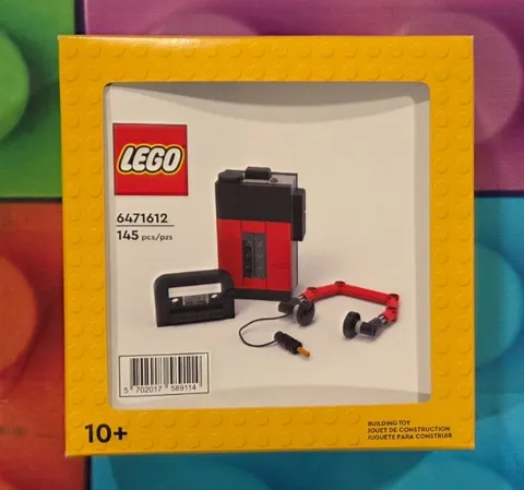LEGO Cassette Tape Player 6471612 Exclusive VIP Limited Edition New Sealed