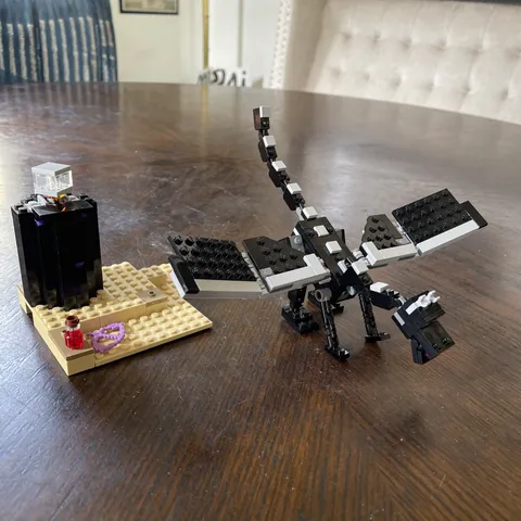 LEGO Minecraft #21151: The End Battle | Sold As Pictured | Free Shipping!!!