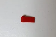 LEGO Red Car Vehicle Left Door 1 x 3 x 1 #3822