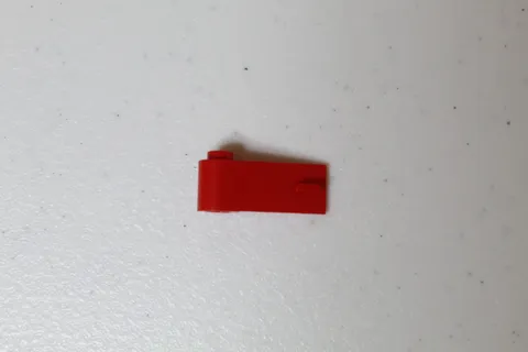 LEGO Red Car Vehicle Left Door 1 x 3 x 1 #3822