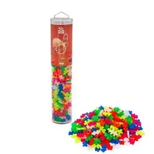 Awesome Construction Toy, Tube Neon Mix, Building Blocks Set, 240 Pieces
