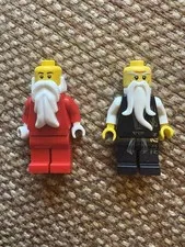 LEGO MINIFIGURE BEARDS- (Santa Claus, Sensei Wu)