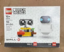 LEGO BrickHeadz Disney Pixar 40619 WALL-E & EVE Complete Set 155 pcs 10+