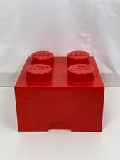 Lego 853234 Storage Case - 2x2 Brick Red - 2014