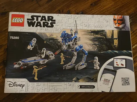 Lego Star Wars 501st Legion CLONE TROOPERS 75280 *INSTRUCTIONS ONLY*