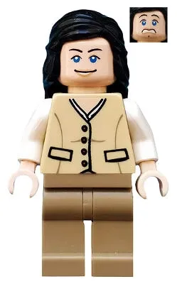 LEGO® Minifigure Indiana Jones iaj019 Marion Ravenwood Tan Vest Dark Tan Legs