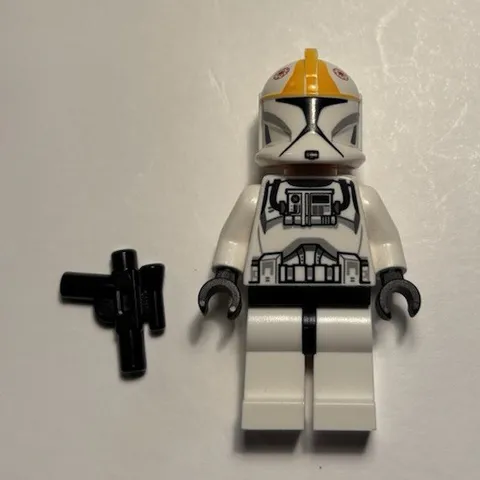 LEGO Star Wars Clone Pilot Minifigure sw0491 with Blaster from Set 75021