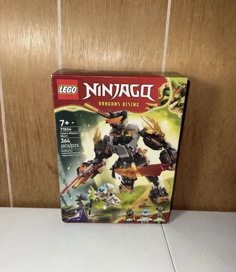 LEGO Ninjago Set #71854 - Cole's Mission Mech & Dragon Zane - Factory SEALED